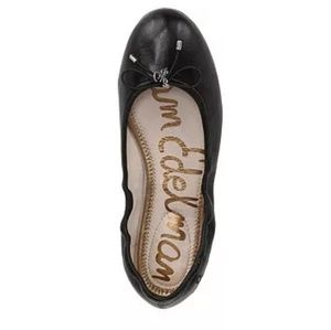 Sam Edelman Felicia Black Flats Size 8